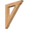 Ekena Millwork Traditional Traditional Smooth Bracket, Western Red Cedar, 5 1/2"W x 38"D x 44"H BKT06X38X44TRA01SWR - alternate 1
